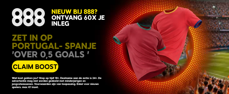 888 bonus spanje portugal