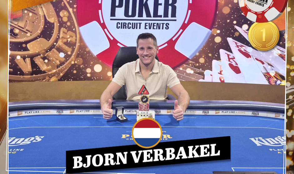 Bjorn Verbakel WSOPC Rozvadov 2026 cropped