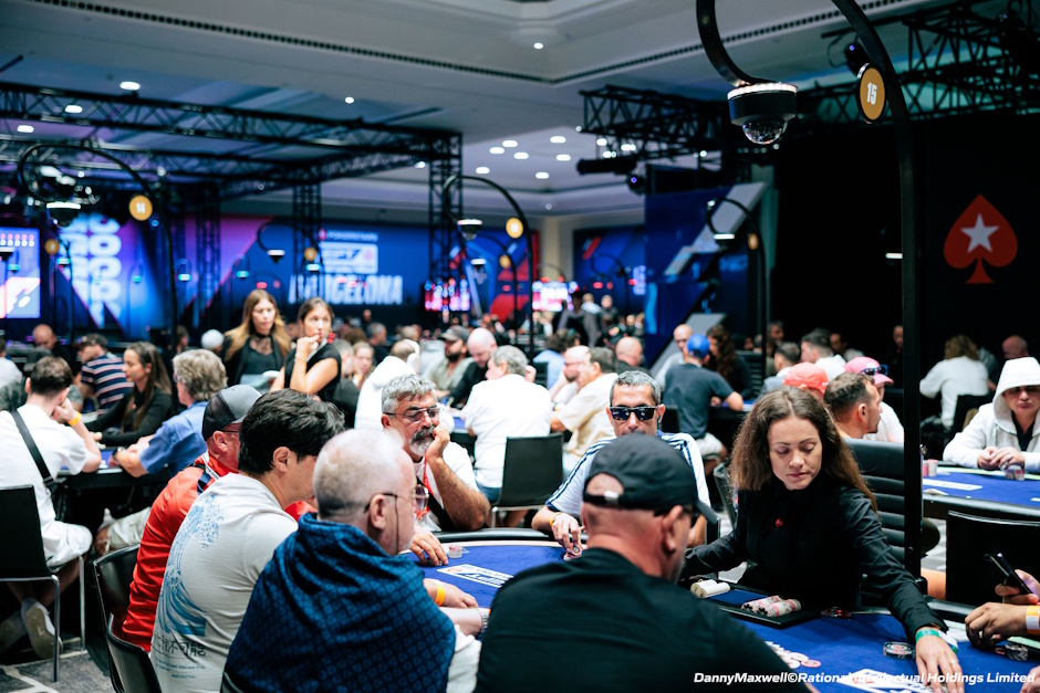 EPT Barcelona toernooi zaal