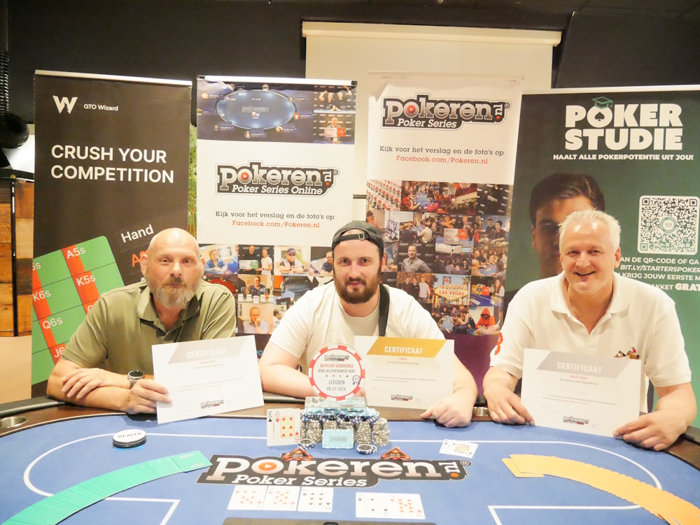 Guust Leurink winnaar Martin Klee Last Man Standing Aad de Jong tweede Leusden