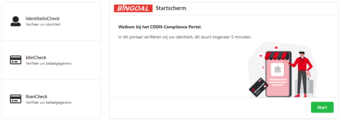 Identiteitscontrole Bingoal