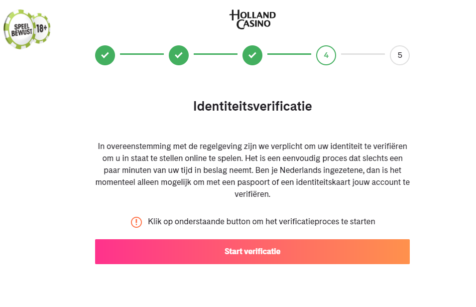 Identiteitsverificatie Identiteitsverificatie