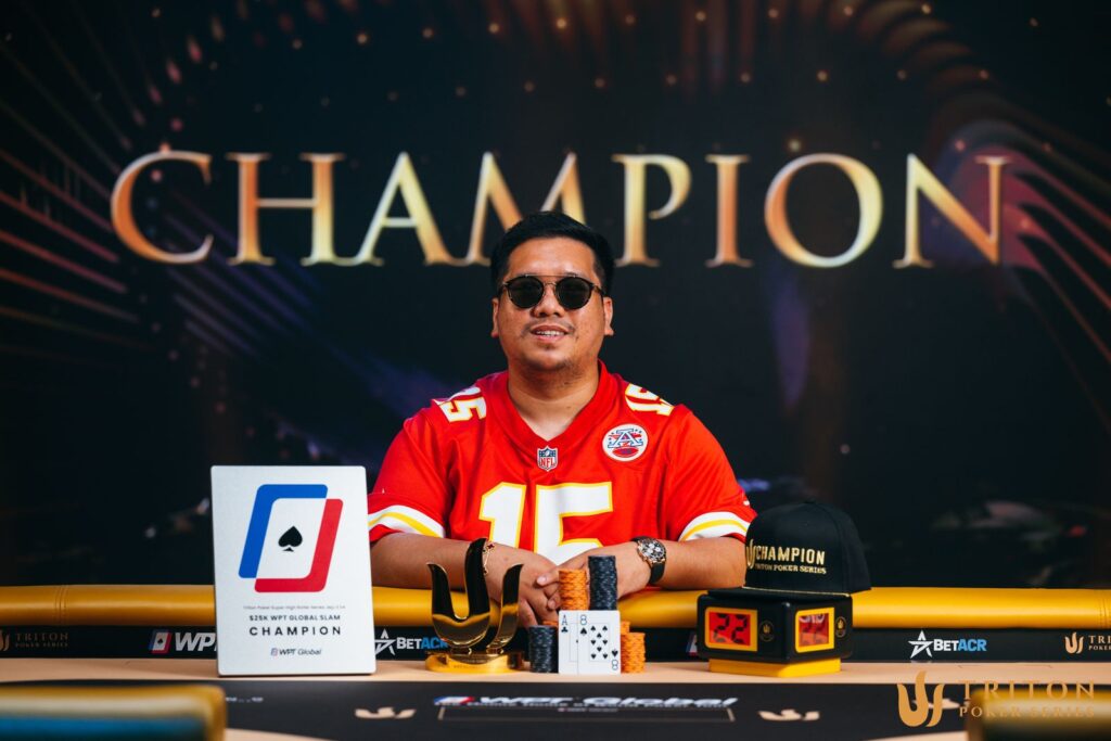 James Mendoza Triton Super High Roller Series Jeju