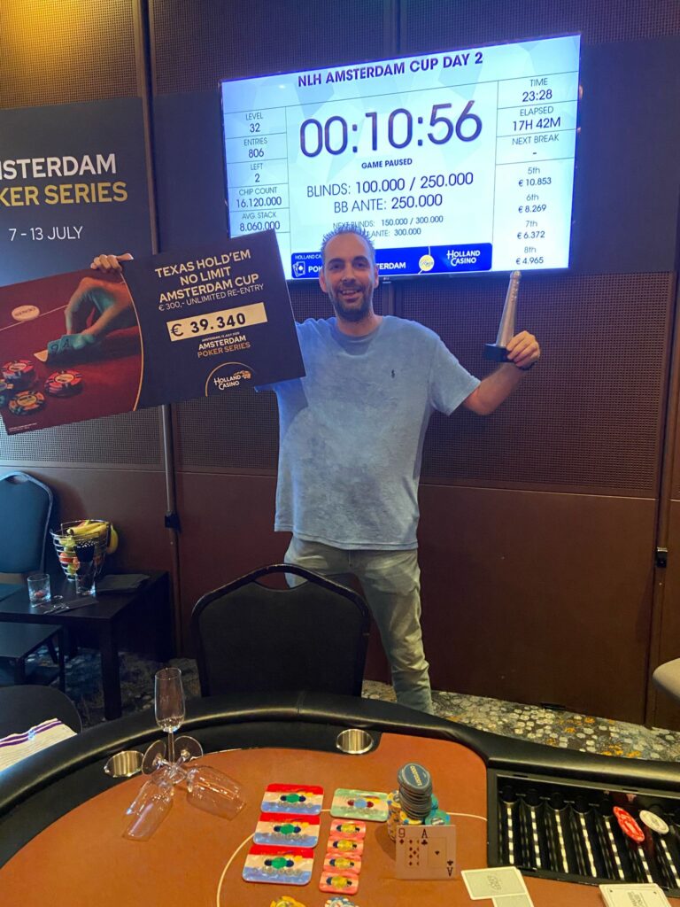 Kelvin Iz Amsterdam Poker Series 2025