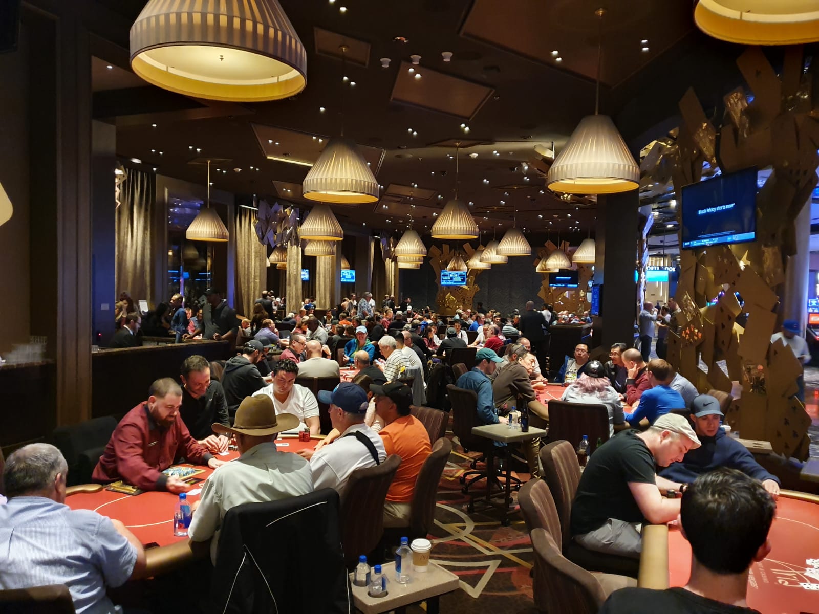 Dag 1 Aria Poker Room Dag 1 Aria Poker Room