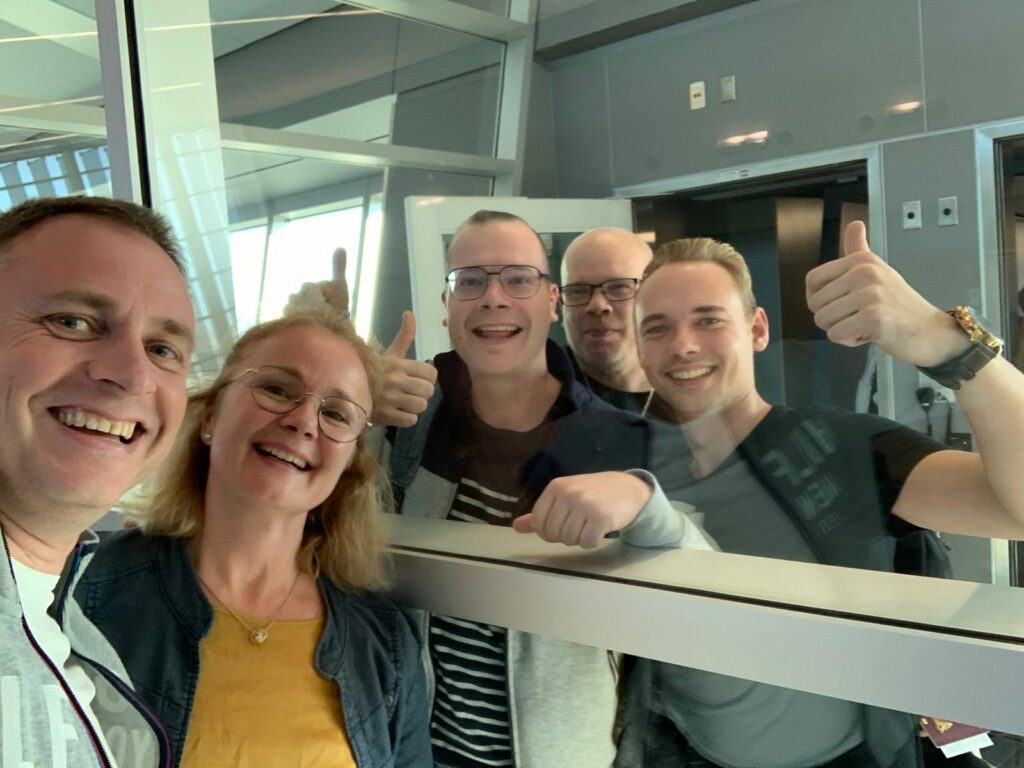 Dag 1 Armijn Roy Henk Niels