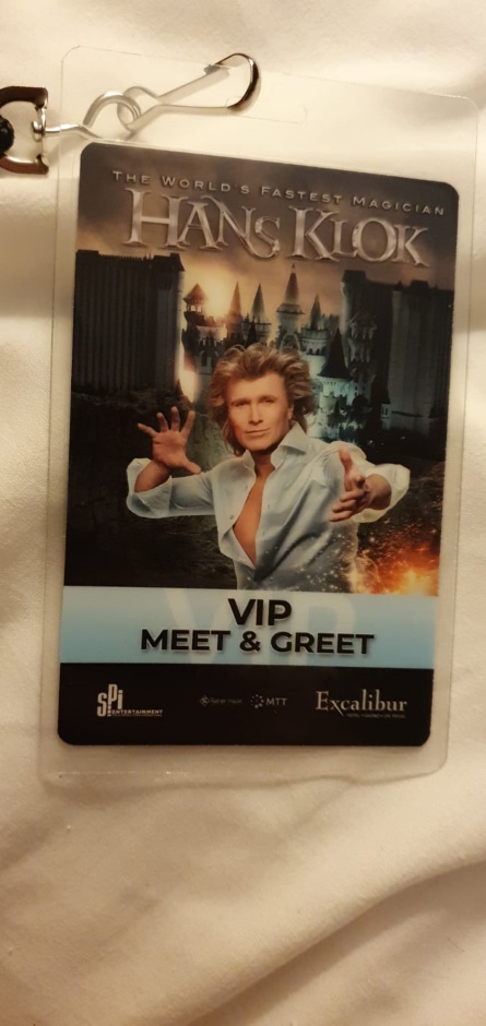 Dag 2f VIP pas Hans Klok Dag 2f VIP pas Hans Klok