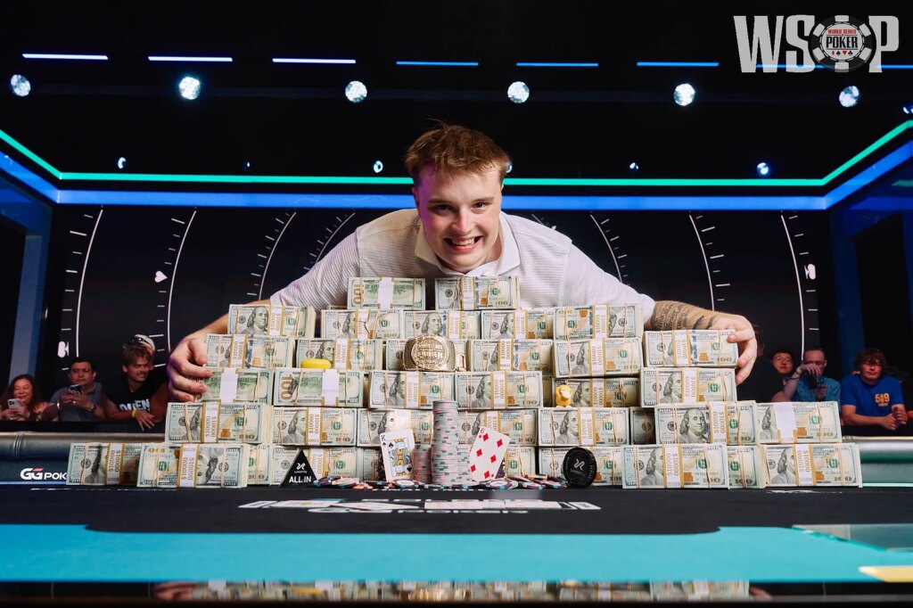 Lucas Jumalon WSOP 2026 winnaar