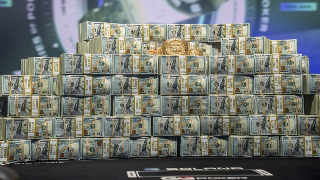 MAIN EVENT CASH WSOP 2026