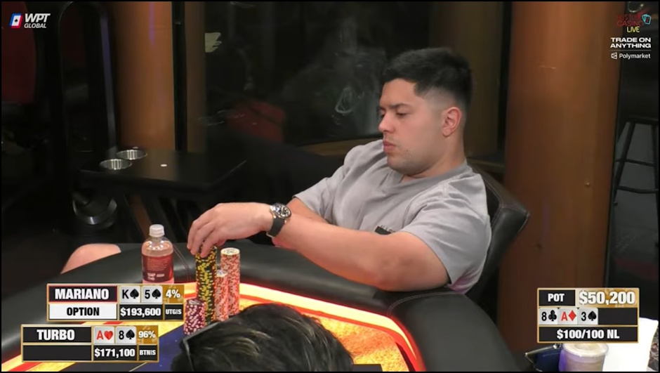 Mariano Grandoli Hustler Casino Live
