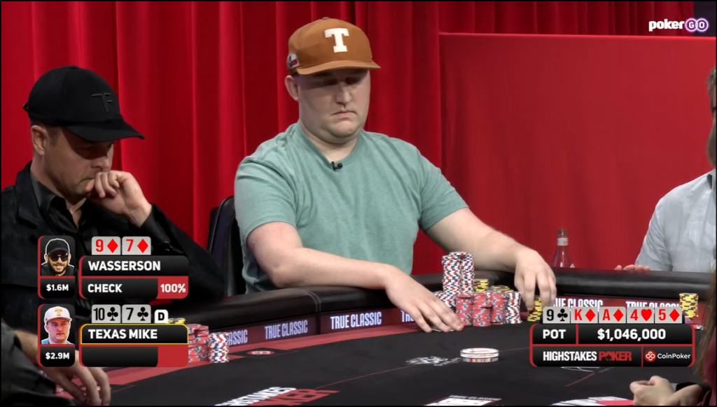 Mike Moncek bluf High Stakes Poker