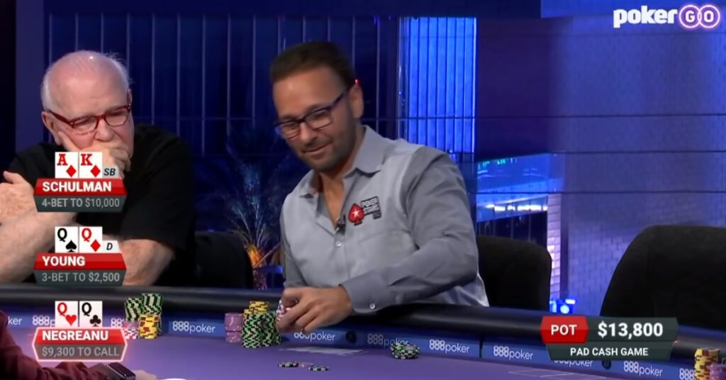 Negreanu 5 bet