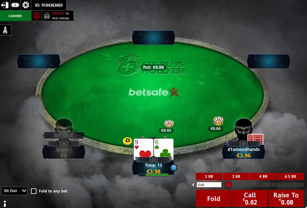 BetSafe Six Plus Holdem BetSafe Six Plus Holdem