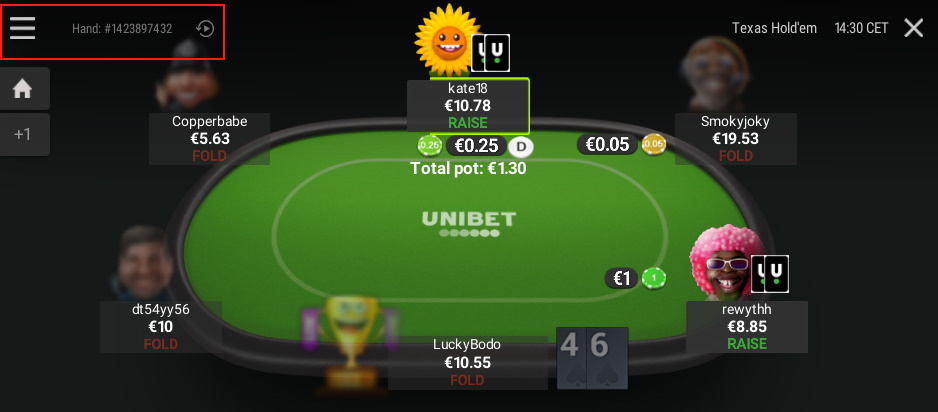 Hand Replayer shortcut Hand Replayer shortcut