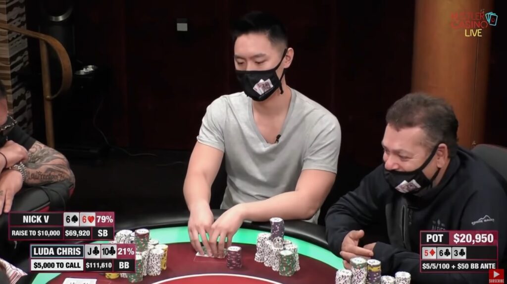 Jonathan Little Hustle Casino Hand 1