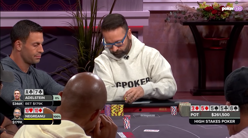 Negreanu vs Adelstein
