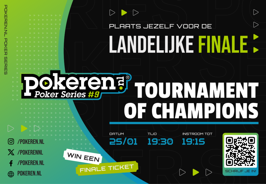 Pokeren Banner Tournament of Champions