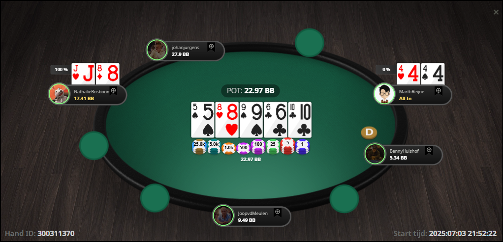 9e flop all in 9bb