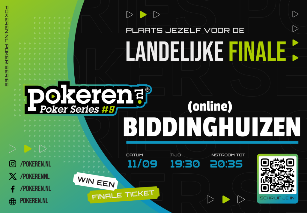 Pokeren Banner Biddinghuizen