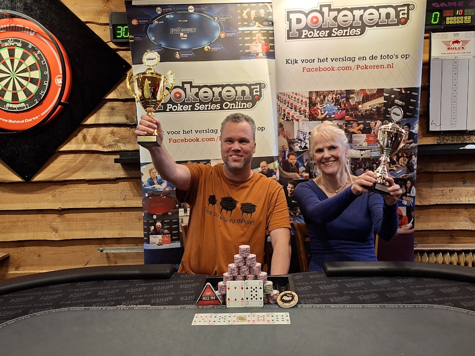 Robin de Boer Ethel van der Schinkel Finale Poker Series 9 4