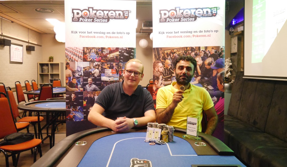 Winnaarsfoto Poker Series 5 Roosendaal