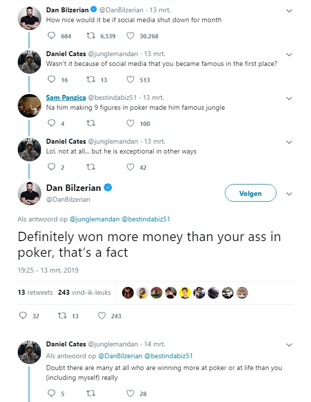 Twitter Feud Bilzarian en Cates Twitter Feud Bilzarian en Cates