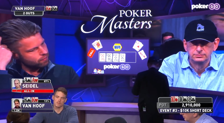 Jorryt v Hoof vs Erik Seidel Poker Masters 2019 Event 3
