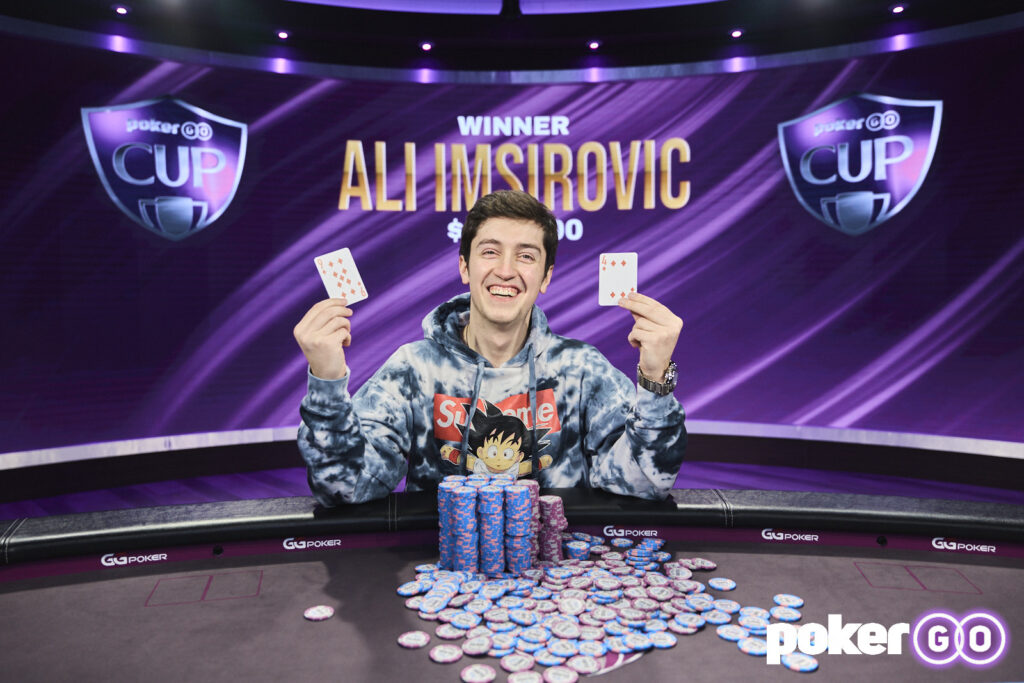 Ali Imsirovic PokerGO Cup 2022 Event 8