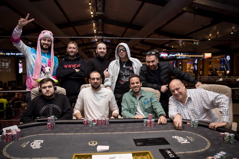 Finaletafel WSOPE Event 1