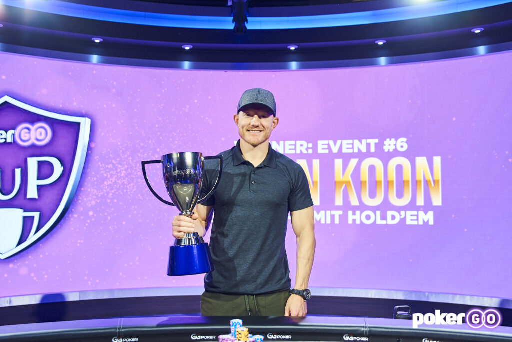 Jason Koon PokerGO Cup event 6