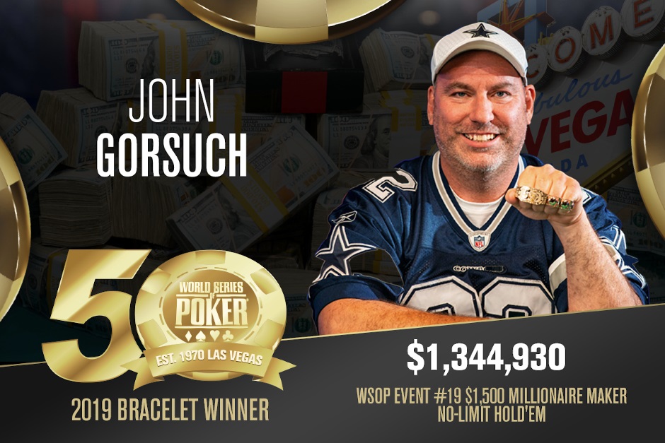 John Gorsuch Event 19 Milly Maker