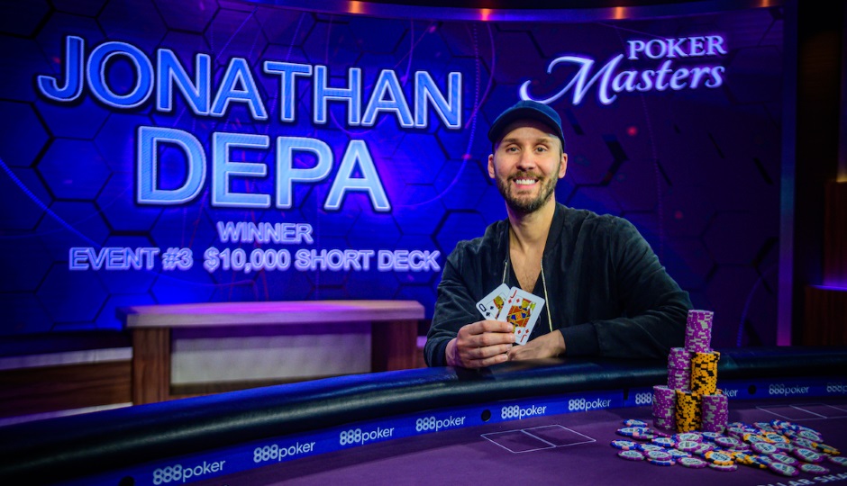 Jonathan Depa Winnaarsfoto Event 3 Poker Masters 2019 Jonathan Depa Winnaarsfoto Event 3 Poker Masters 2019