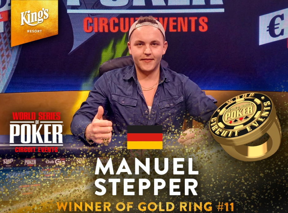 Manuel Stepper WSOPC 2022 Event 11