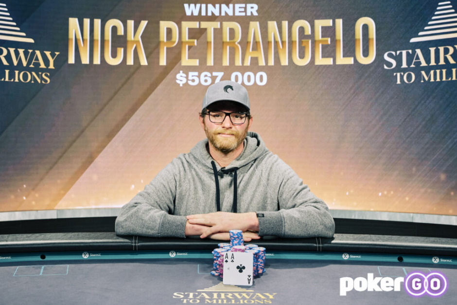 Nick Petrangelo Stairway to Millions 7