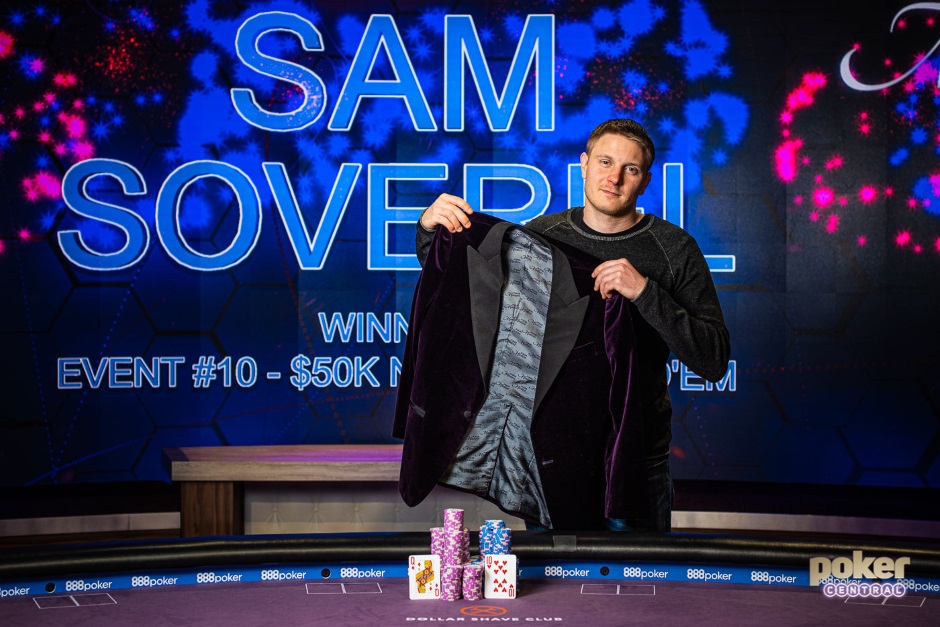 Sam Soverel Event 10 Poker Masters Purple Jacket
