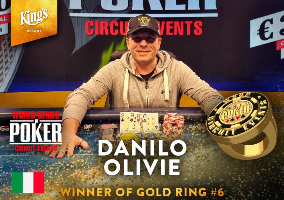 WSOPC Event 6 Danilo Olivie