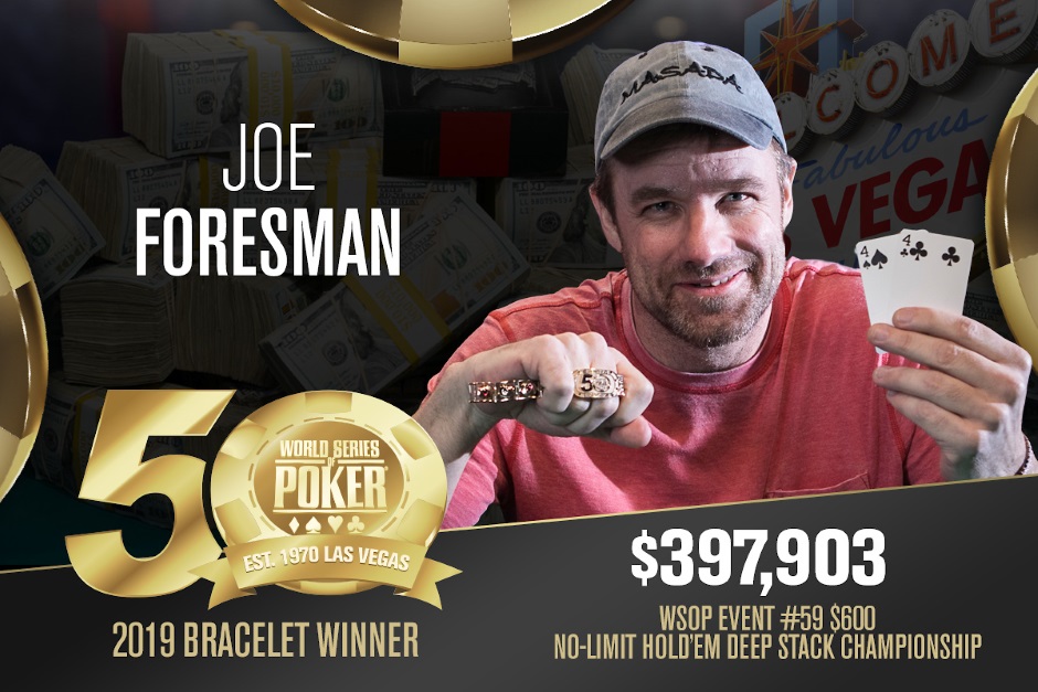 Foresman Event 59 600 NLHE Deepstack Foresman Event 59 600 NLHE Deepstack