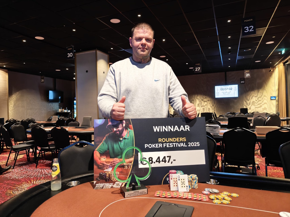 Raymon Bonte Rounders Poker Festival 2025