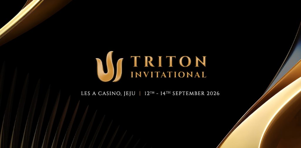 Triton Poker Super high Roller Series Jeju 2026 Invitational