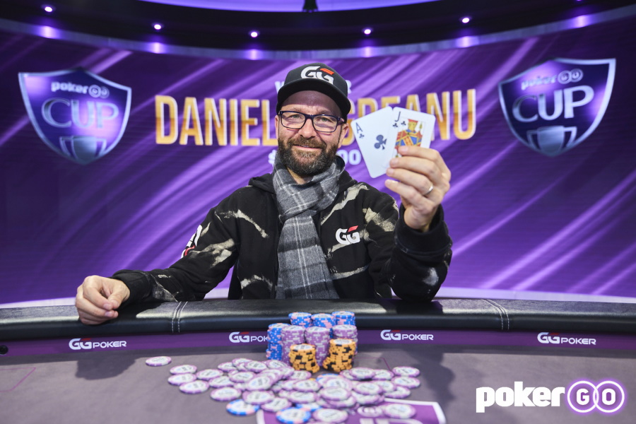 2022 PokerGO Cup Event 6 Winner Daniel Negreanu