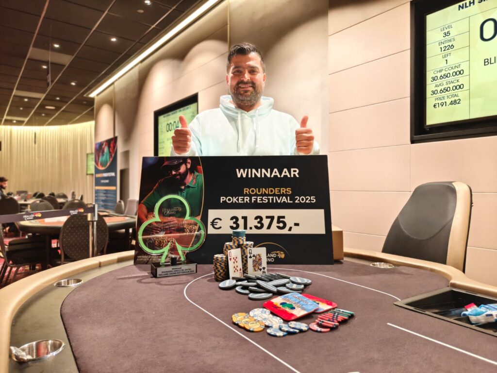 AJ Niazi Rounders Poker Festival 2025