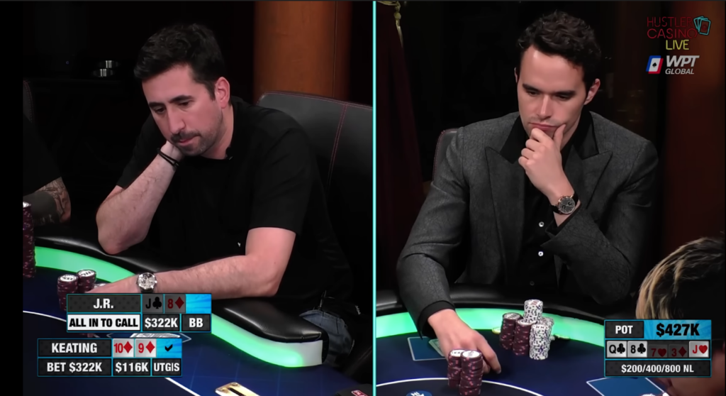 Alan Keating Hustler Casino Live