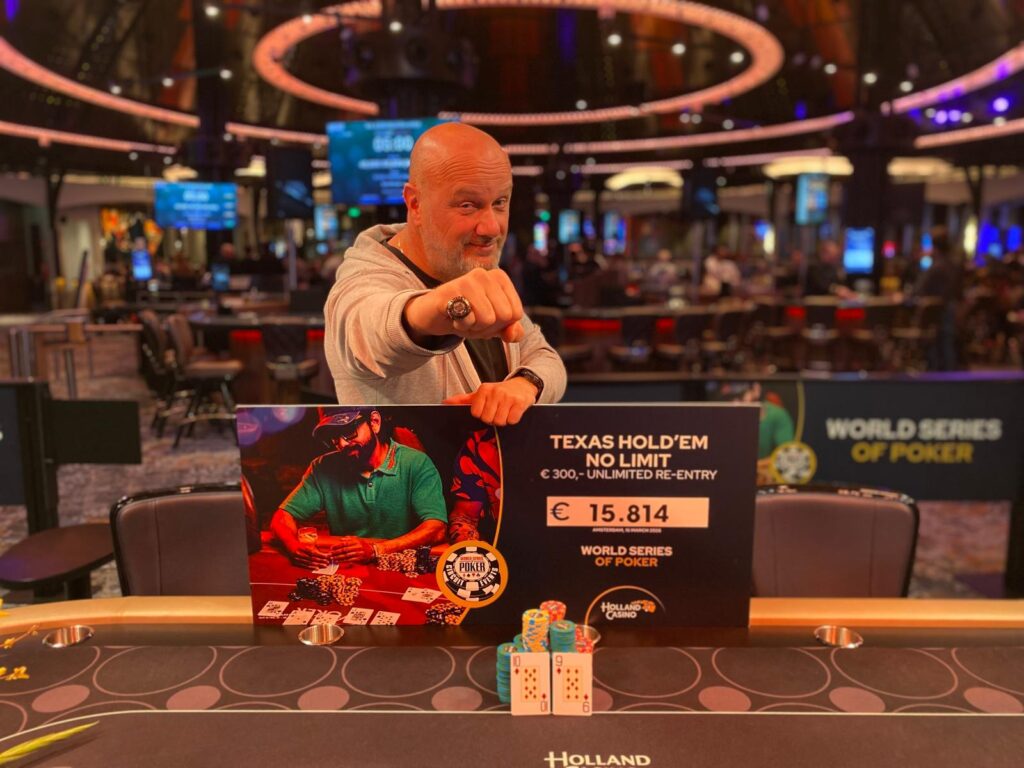 Albert Hoekendijk WSOPC Amsterdam 2026