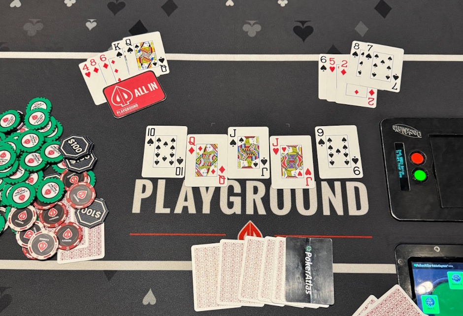 Bad Beat Jackpot Playground Poker Club