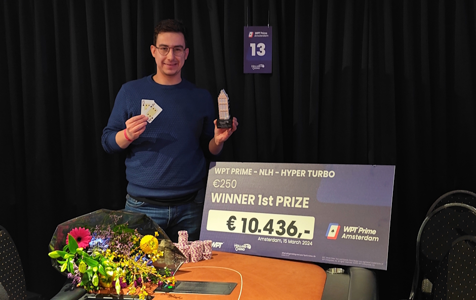 Bart Jansegers WPT Prime Amsterdam