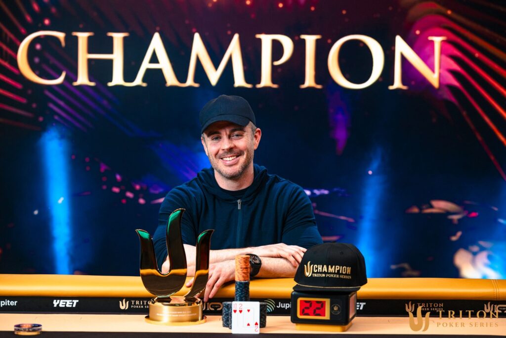 Ben Tollerene Triton Poker Super High Roller Series 2026