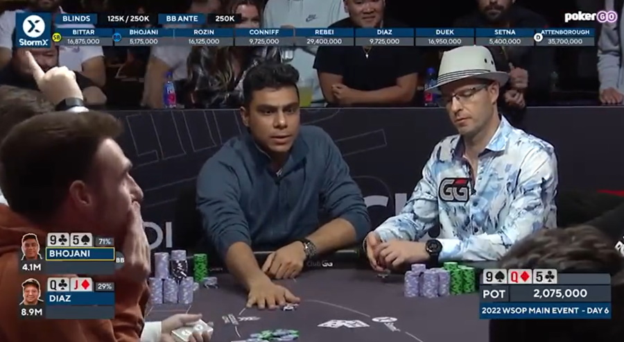 Bhojani wsop 2022