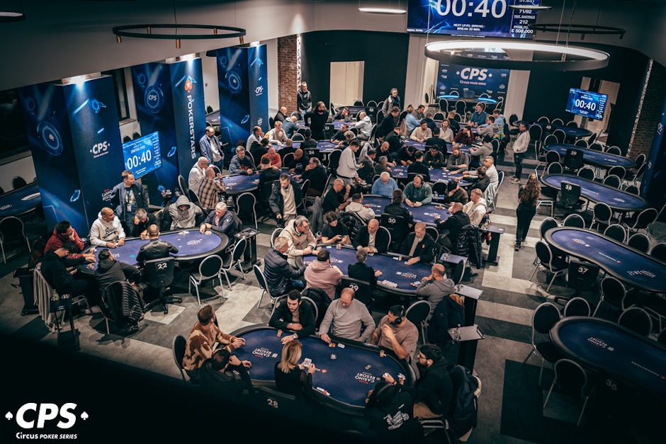 Circus Poker Series 2025 zaalfoto