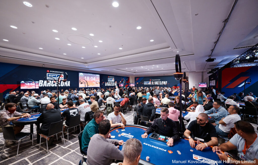 EPT Barcelona zaalfoto