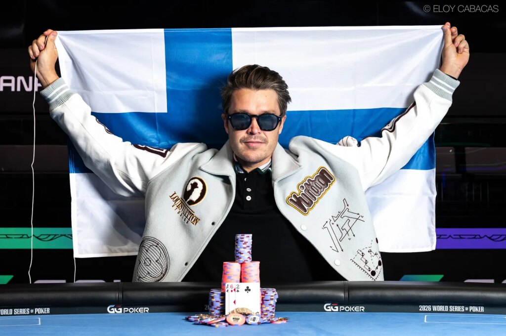 Eelis Parssinen WSOP 2026